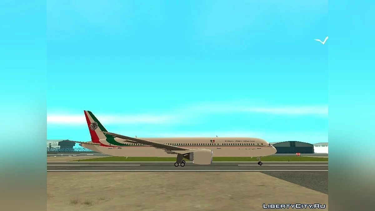 Presidential Boeing 787-8 / GTA San Andreas