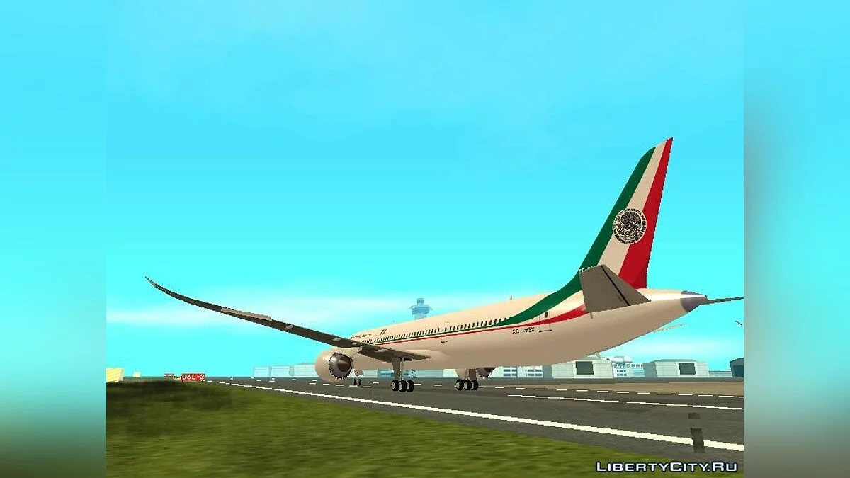 Presidential Boeing 787-8 / GTA San Andreas