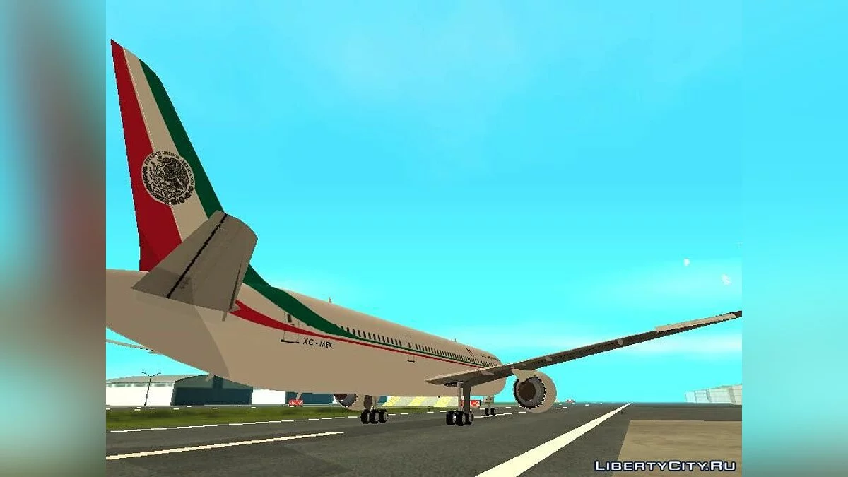 Presidential Boeing 787-8 / GTA San Andreas