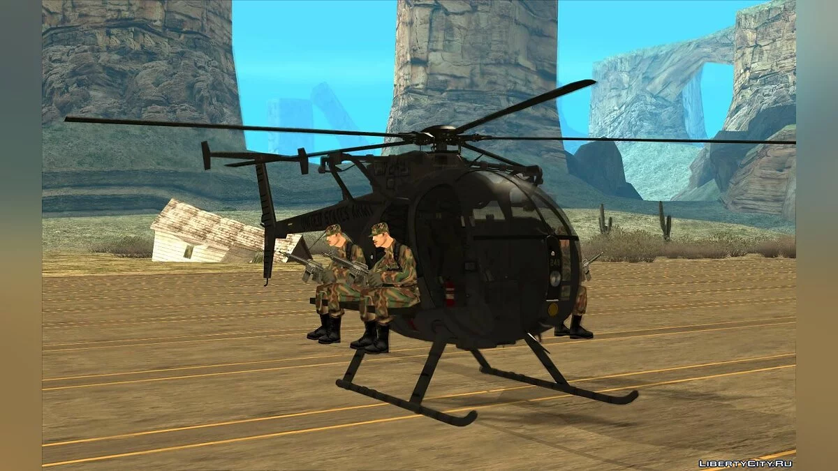 MH-6 Little Bird / GTA San Andreas