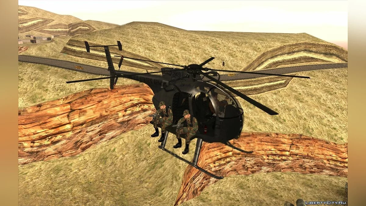 MH-6 Little Bird / GTA San Andreas