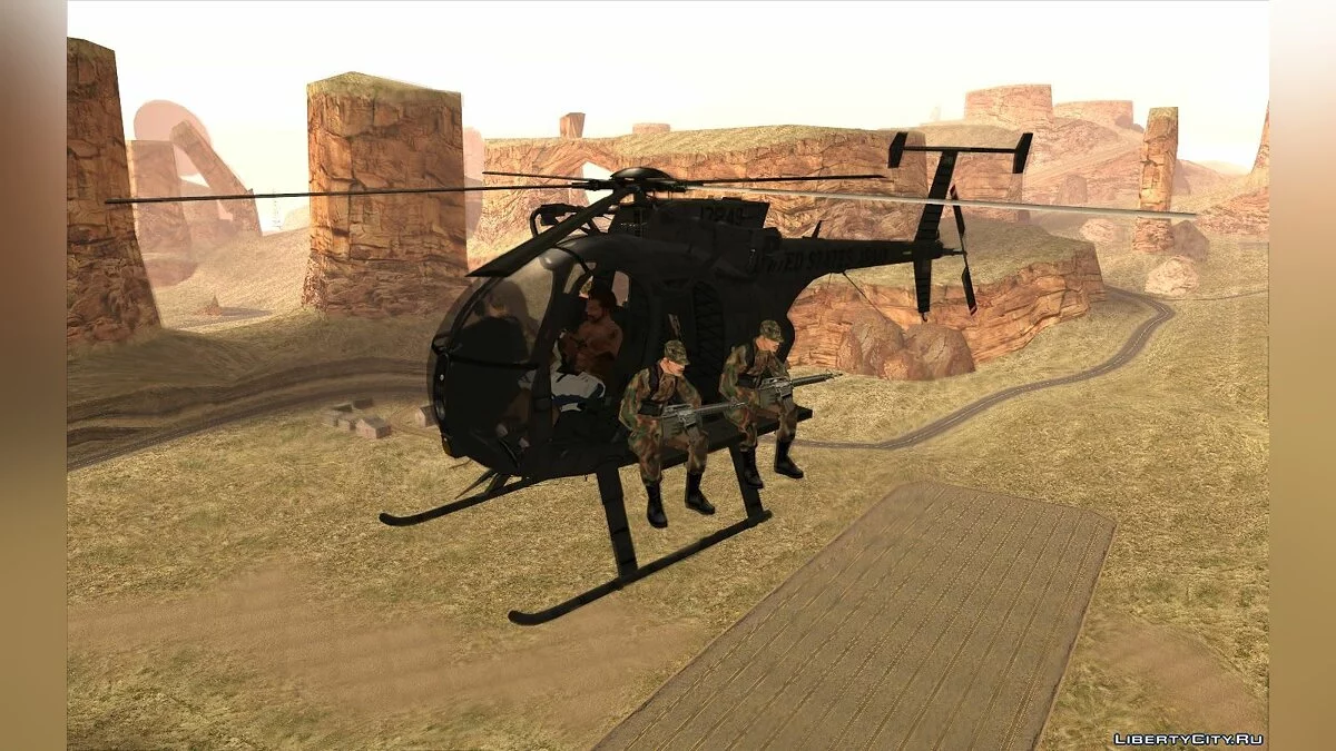 MH-6 Little Bird / GTA San Andreas