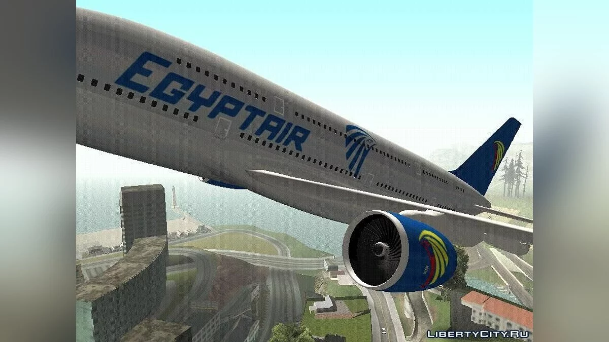 ÄGYPTISCHER AIRBUS A380 - 800 / GTA San Andreas