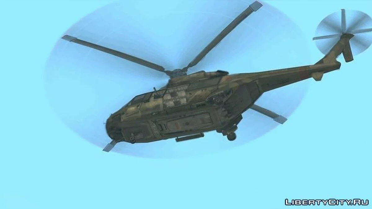 Mi-11 from Fuel of War / GTA San Andreas