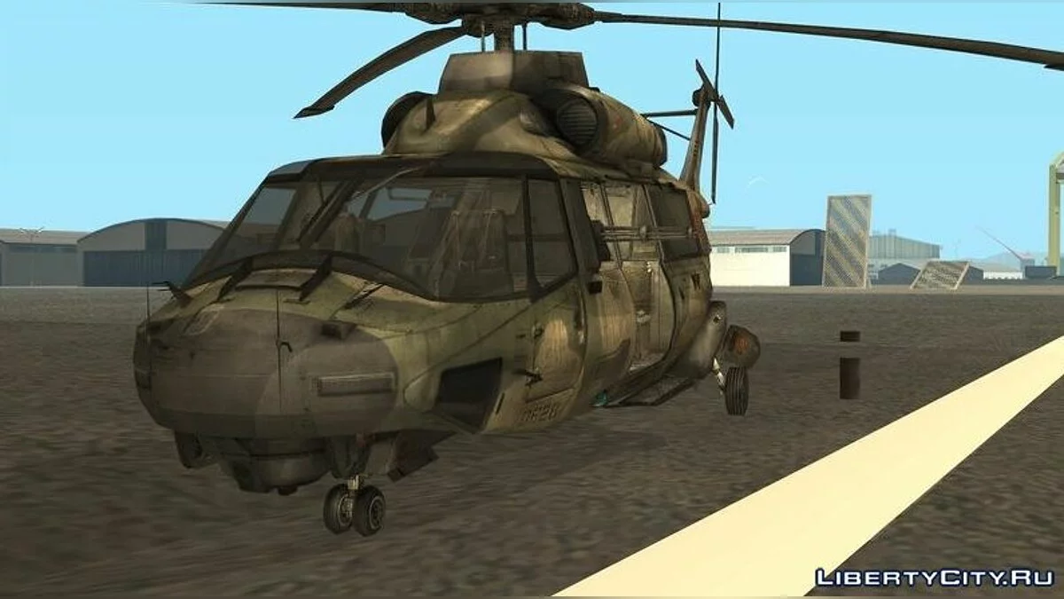 Mi-11 from Fuel of War / GTA San Andreas