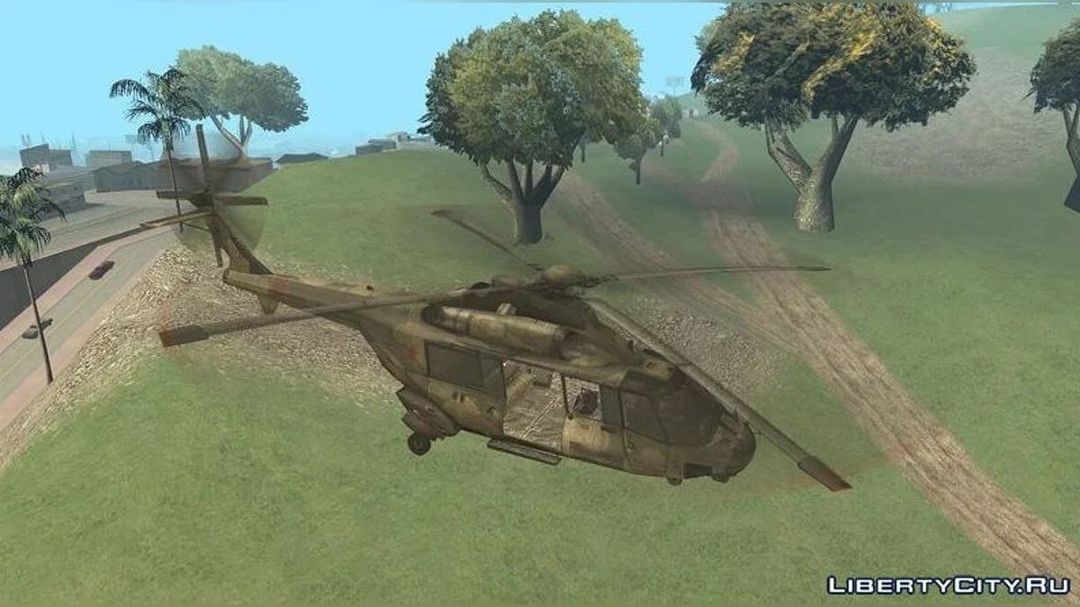 Mi-11 from Fuel of War / GTA San Andreas