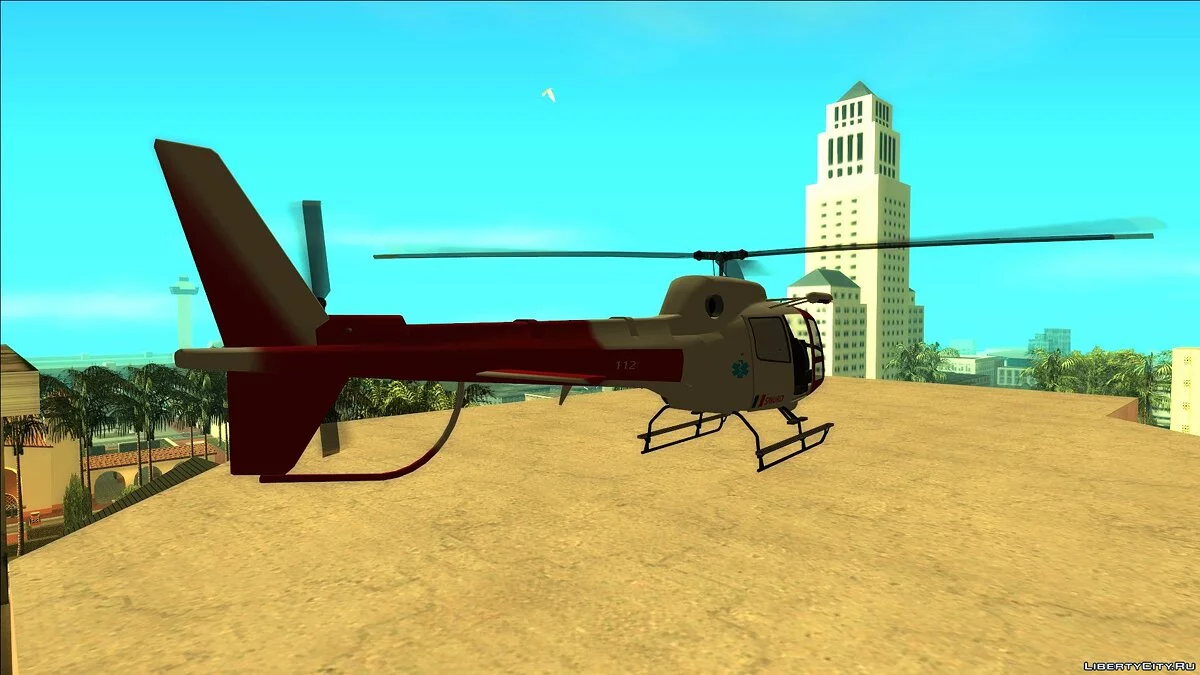 SMURD Eurocopter AS350 / GTA San Andreas