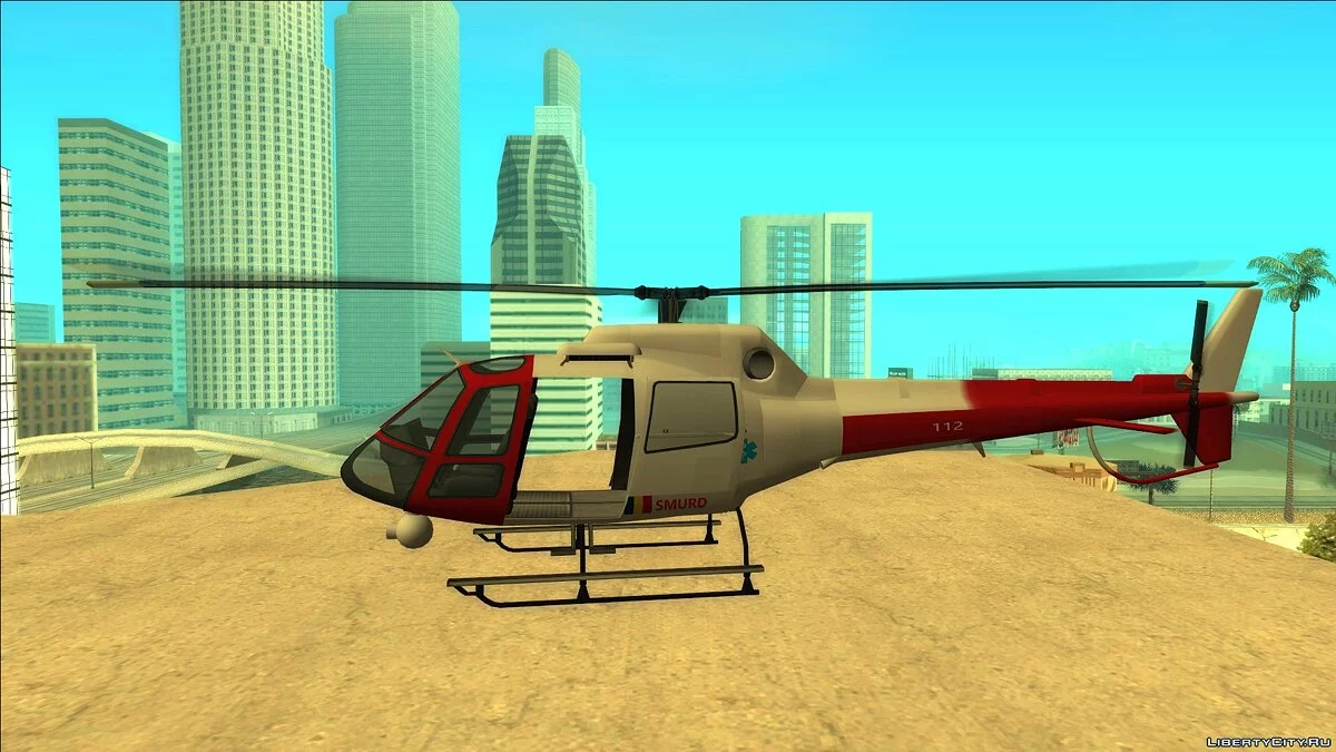 SMURD Eurocopter AS350 / GTA San Andreas