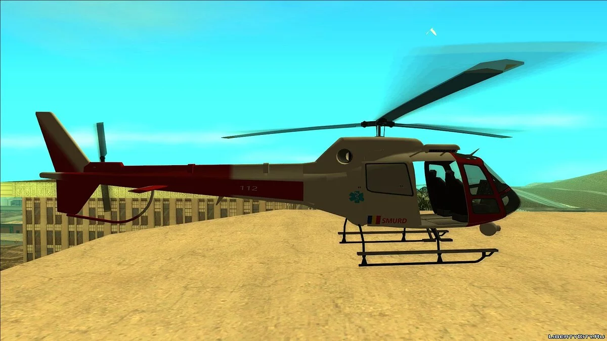 SMURD Eurocopter AS350 / GTA San Andreas