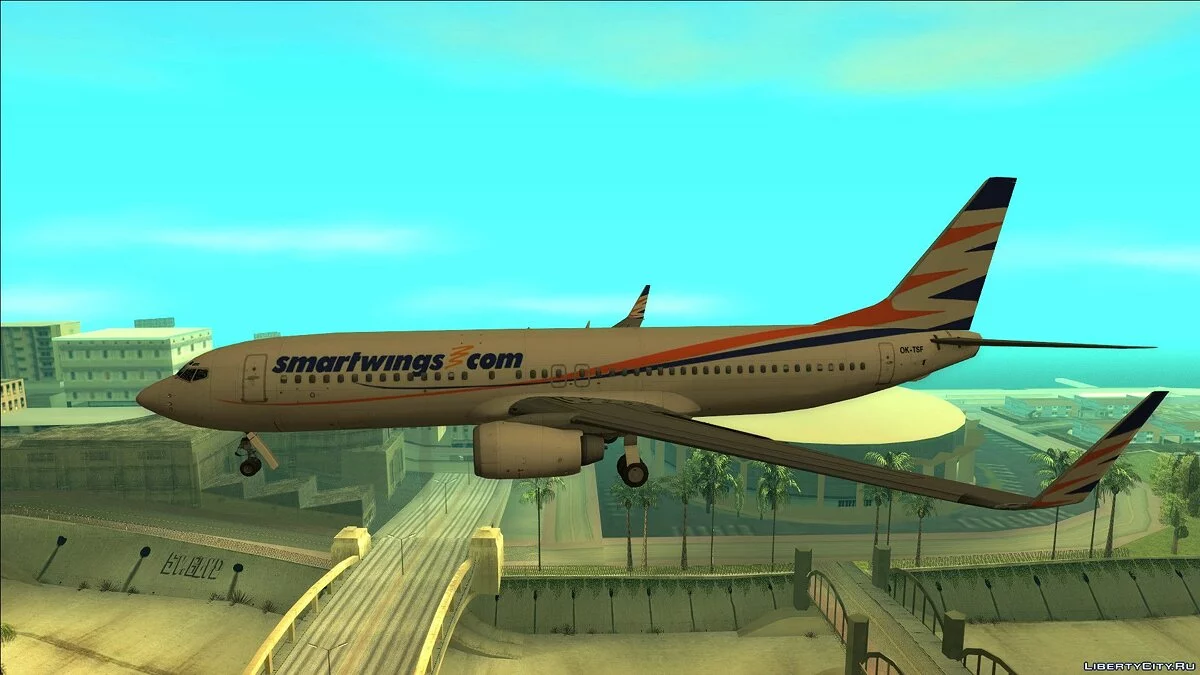Smartwings Boeing 737-800 / GTA San Andreas