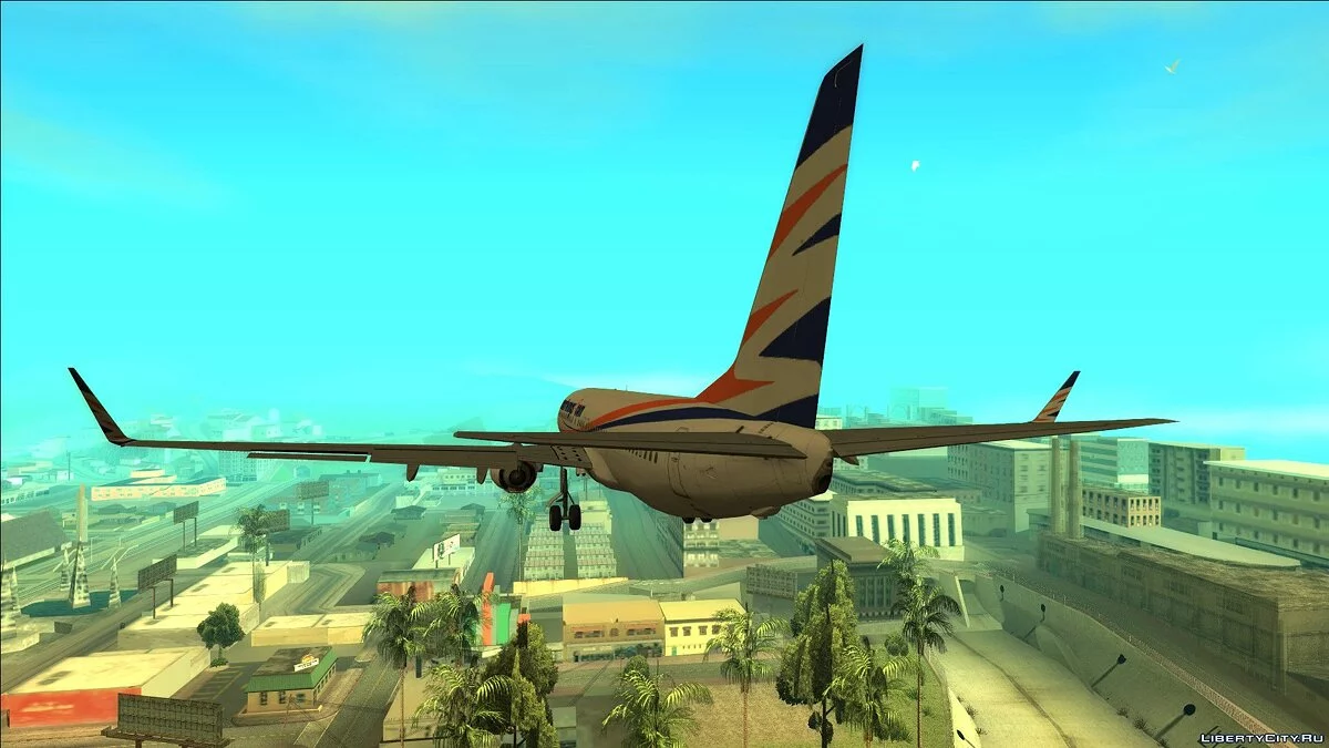 Smartwings Boeing 737-800 / GTA San Andreas
