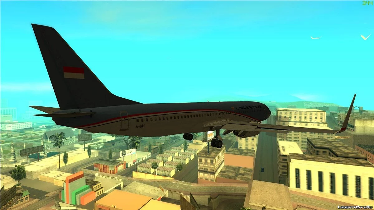 印度尼西亚政府波音737-800 / GTA San Andreas