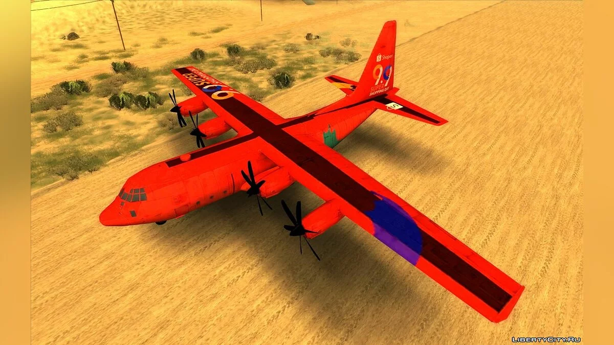 Free Fire Air Transporter / GTA San Andreas