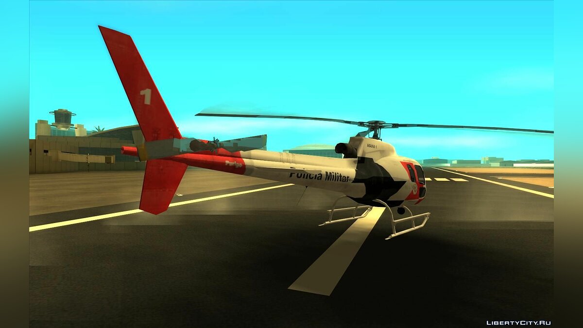 Mods GTA San Andreas: Helicoptero Aguia 11 PMESP