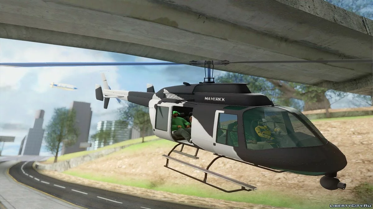 GTA 5 Buckingham Maverick / GTA San Andreas
