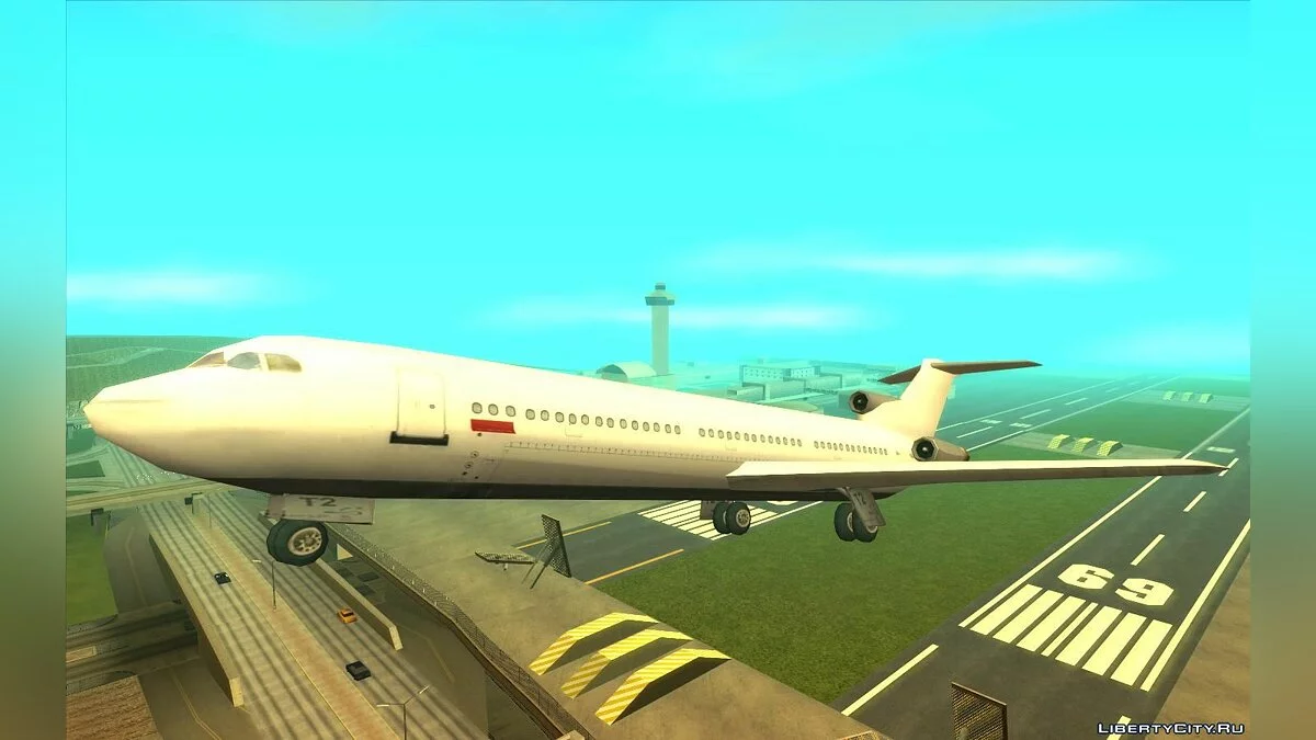 Літак з GTA Vice City та GTA 3 / GTA San Andreas