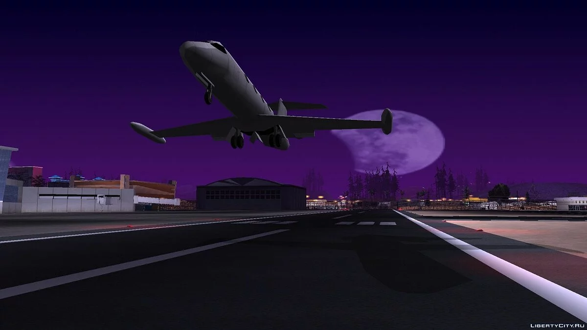 SA Adaptado Learjet de GTA 3 / GTA San Andreas