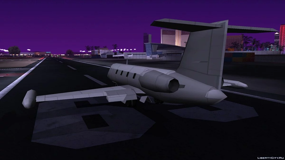 SA Adaptado Learjet de GTA 3 / GTA San Andreas