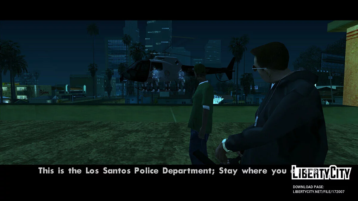 GTA 5 Police Maverick / GTA San Andreas