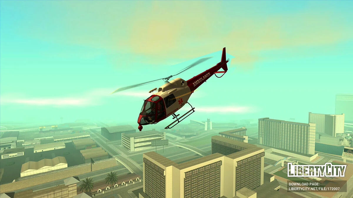 GTA 5 Police Maverick / GTA San Andreas