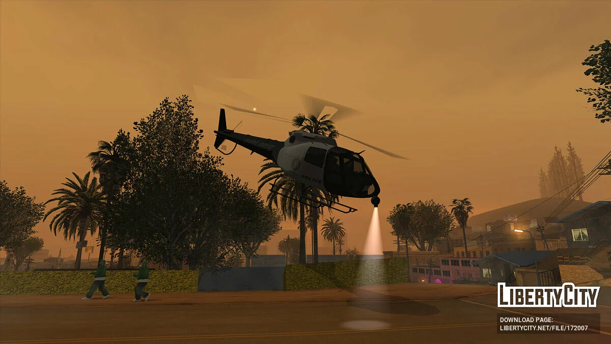 GTA 5 Police Maverick / GTA San Andreas