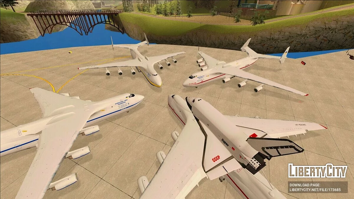 Антонов Ан-225 «Мрия» / GTA San Andreas