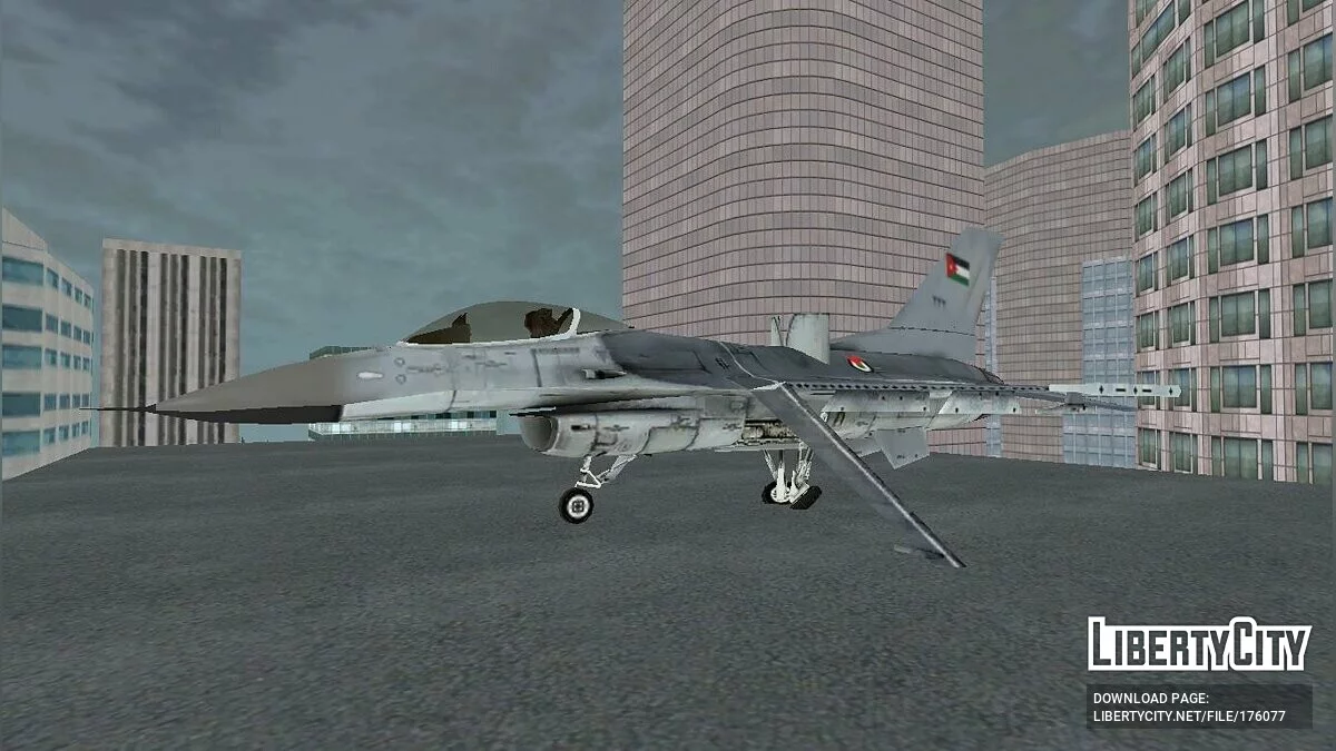 F-16 Fighting Falcon-Йордан / GTA San Andreas