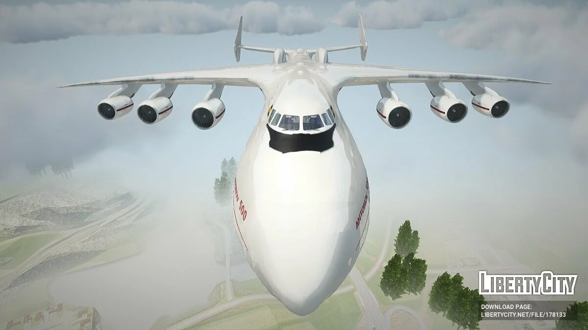 Antonov AN-225 «Mriya» / GTA San Andreas