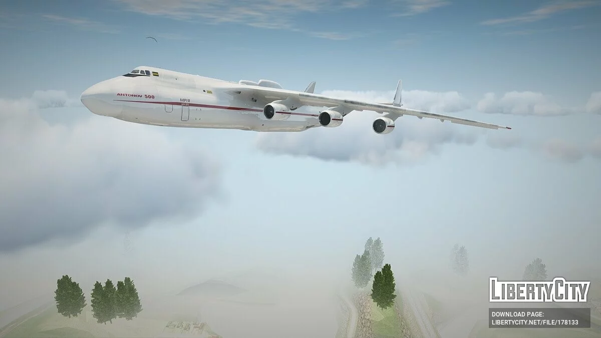 Antonov AN-225 «Mriya» / GTA San Andreas