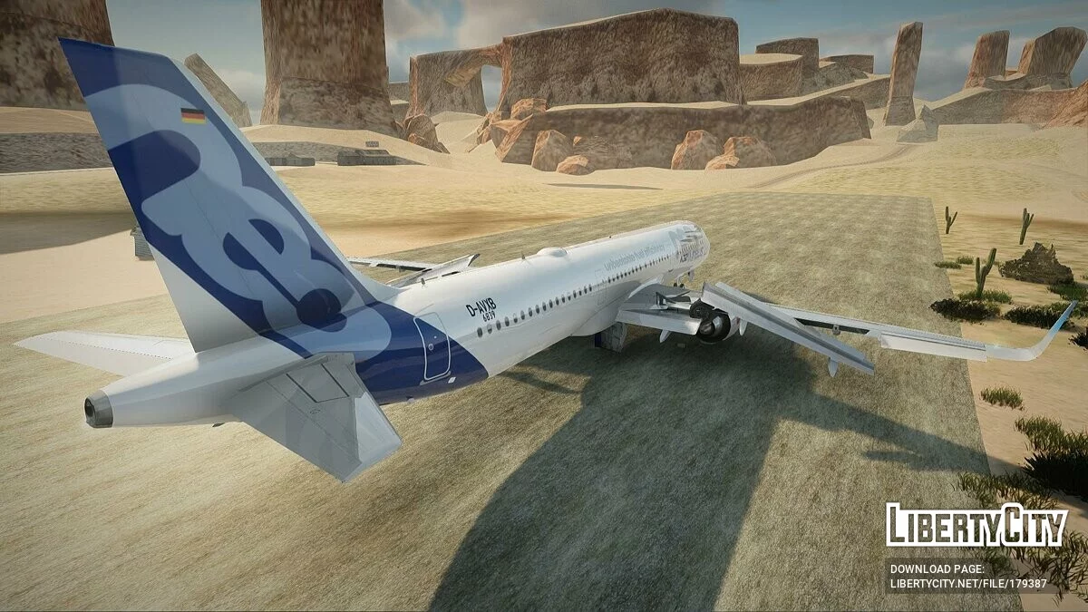Airbus A321neo (Оновлено) / GTA San Andreas