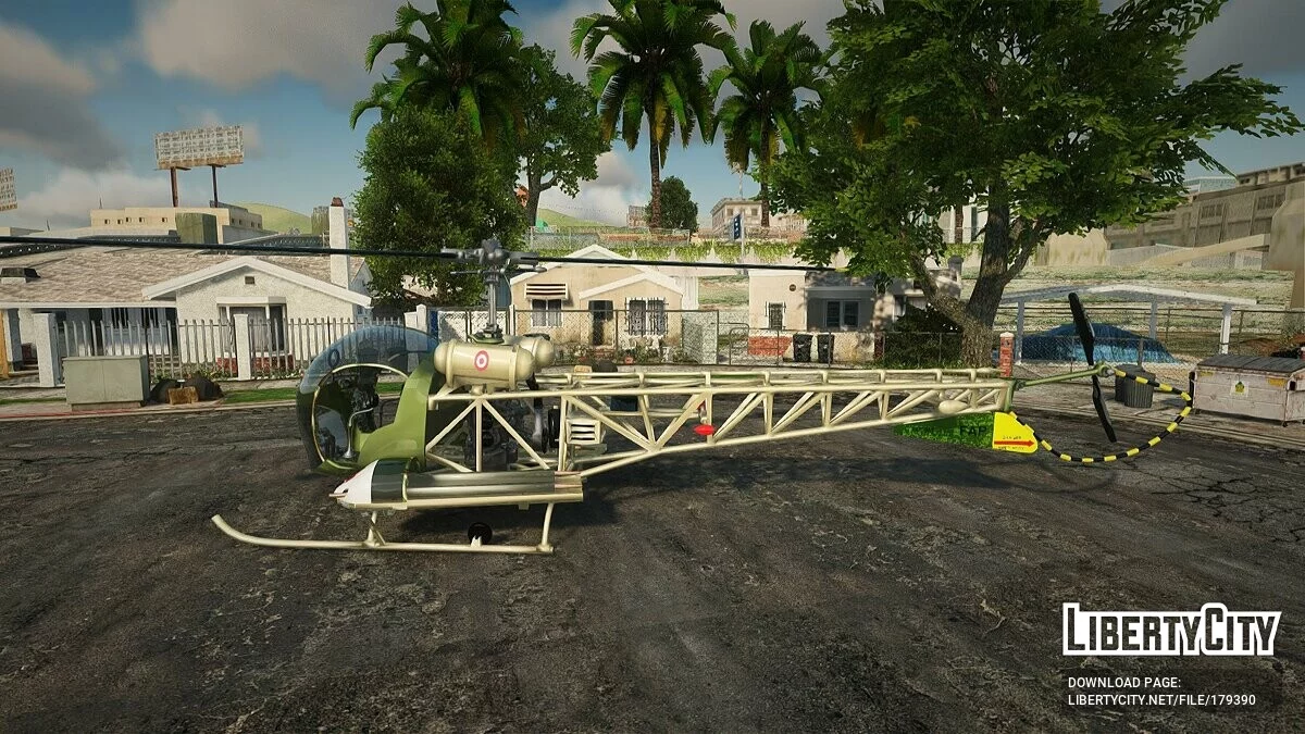 Bell 47 FAP / GTA San Andreas