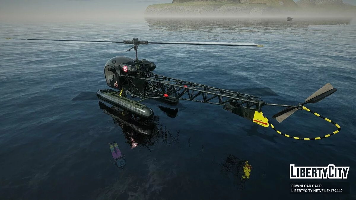Bell 47 Hidro FAP / GTA San Andreas