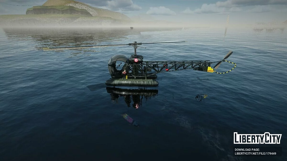 Bell 47 Hidro FAP / GTA San Andreas