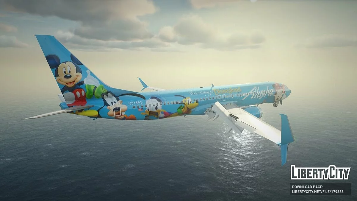 Boeing 737-900 (Remake) / GTA San Andreas