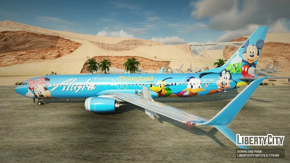 Boeing 737-900 (Remake) / GTA San Andreas
