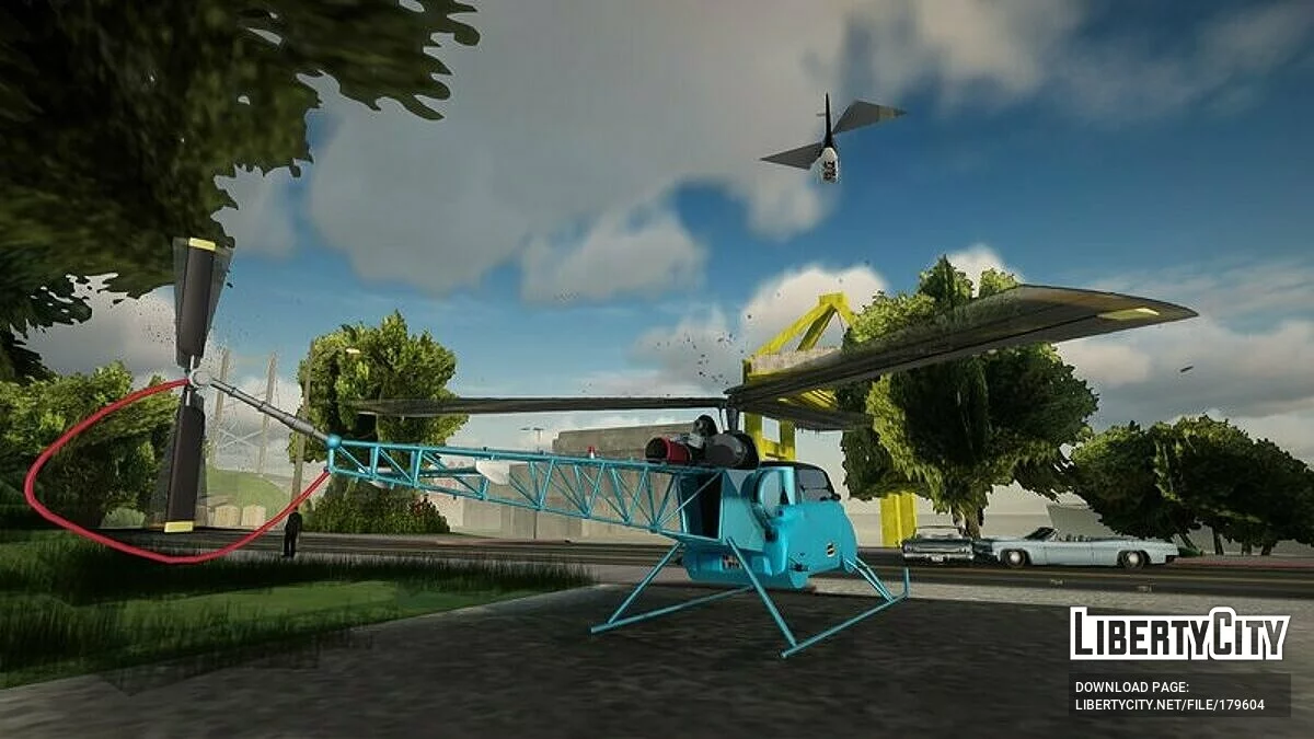 Citroen AmiCopter / GTA San Andreas