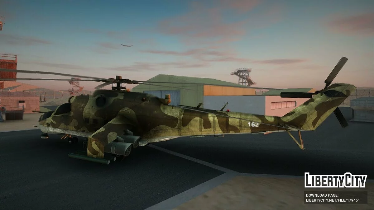 Mi-24VP з Wargame: Red Dragon / GTA San Andreas