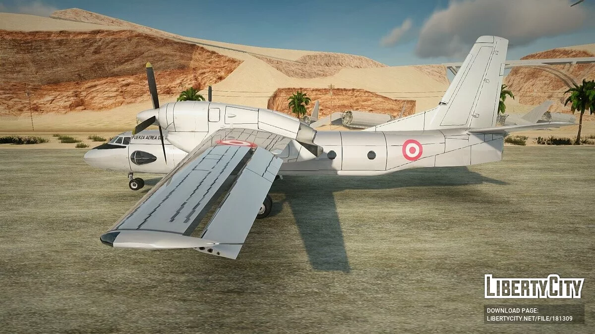 Antonov An-32 FAP Gate Closed / GTA San Andreas