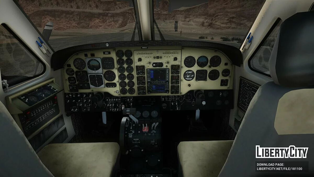 Beechcraft King Air C90B / GTA San Andreas