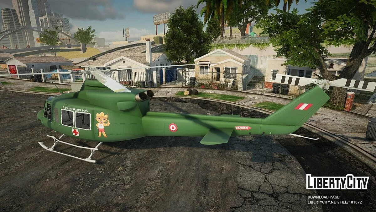 Bell 412 FAP V2 / GTA San Andreas