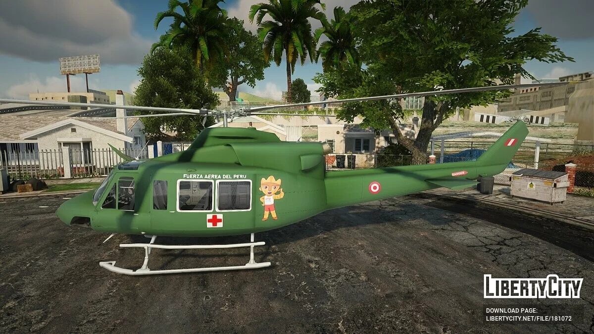 Bell 412 FAP V2 / GTA San Andreas