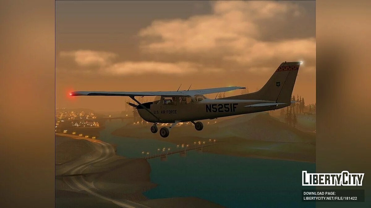 Cessna 172SP / GTA San Andreas