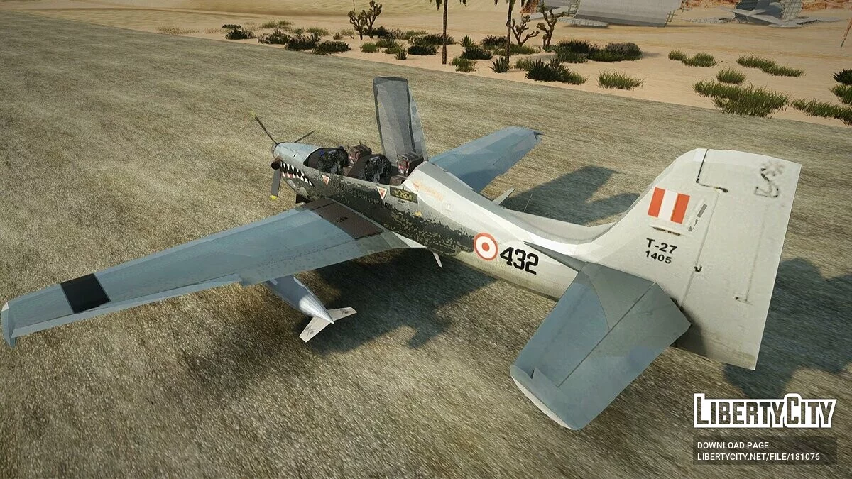 EMB-312 Tucano FAP / GTA San Andreas