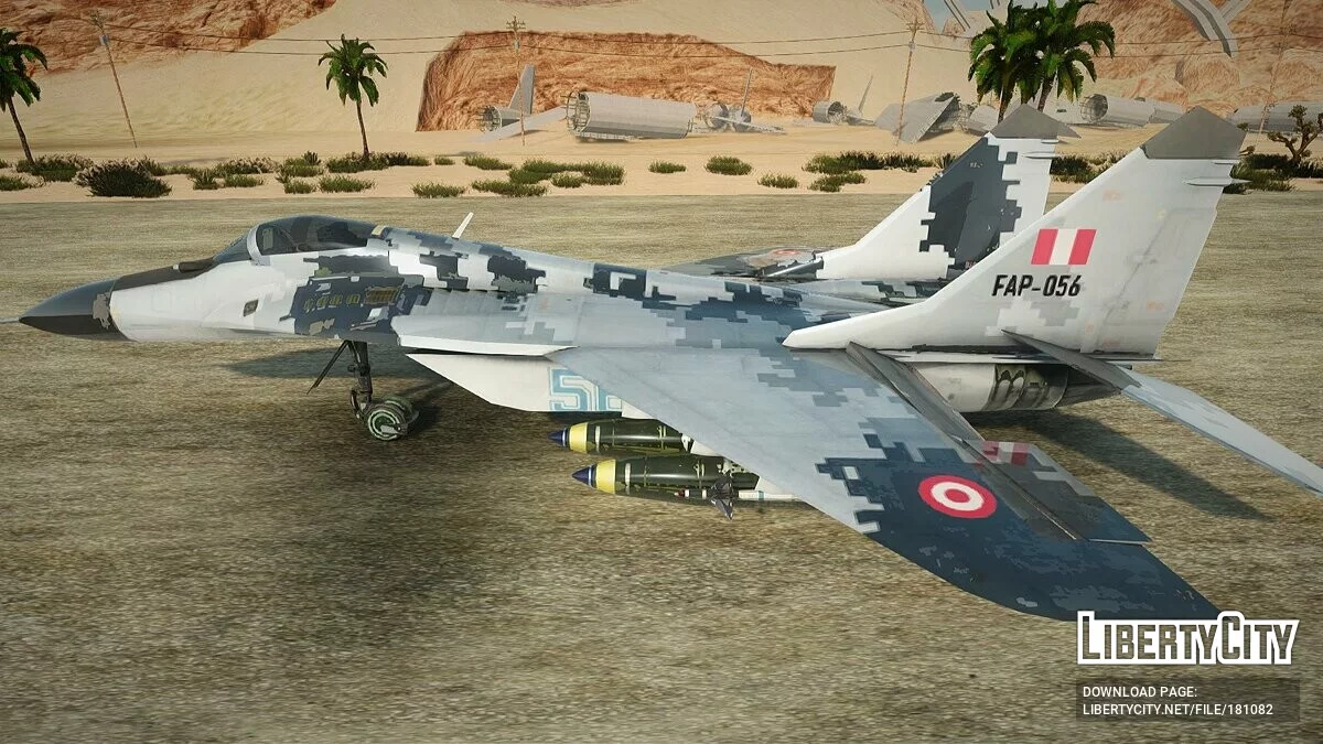 MIG-29 FAP / GTA San Andreas