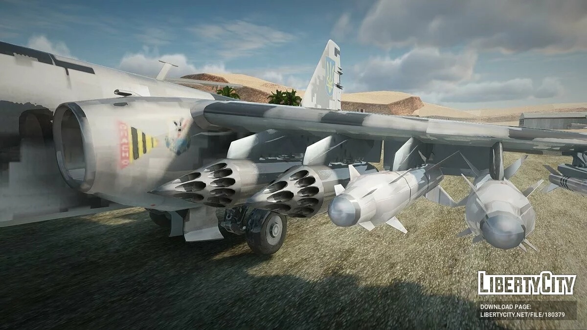 SU-25 Luftwaffe der Ukraine / GTA San Andreas