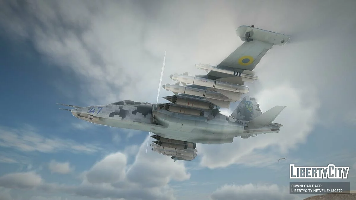 SU-25 Luftwaffe der Ukraine / GTA San Andreas