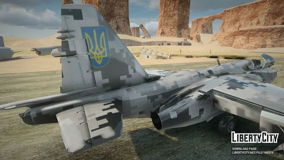 SU-25 Luftwaffe der Ukraine / GTA San Andreas