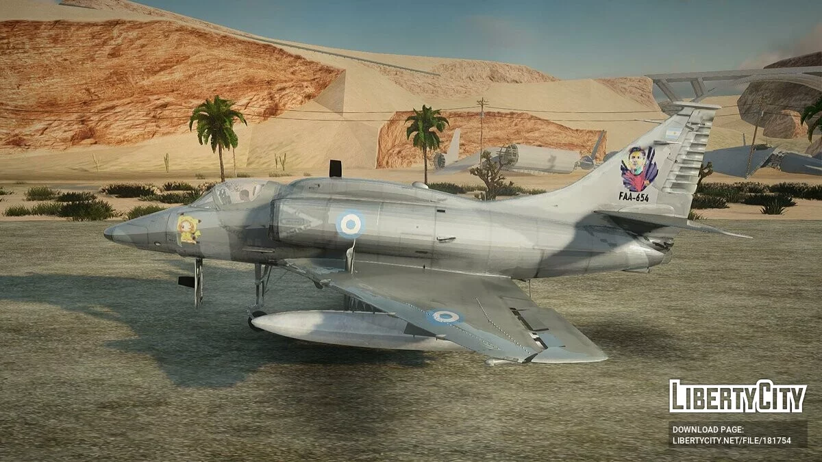 A-4AR Fightinghawk FAA / GTA San Andreas