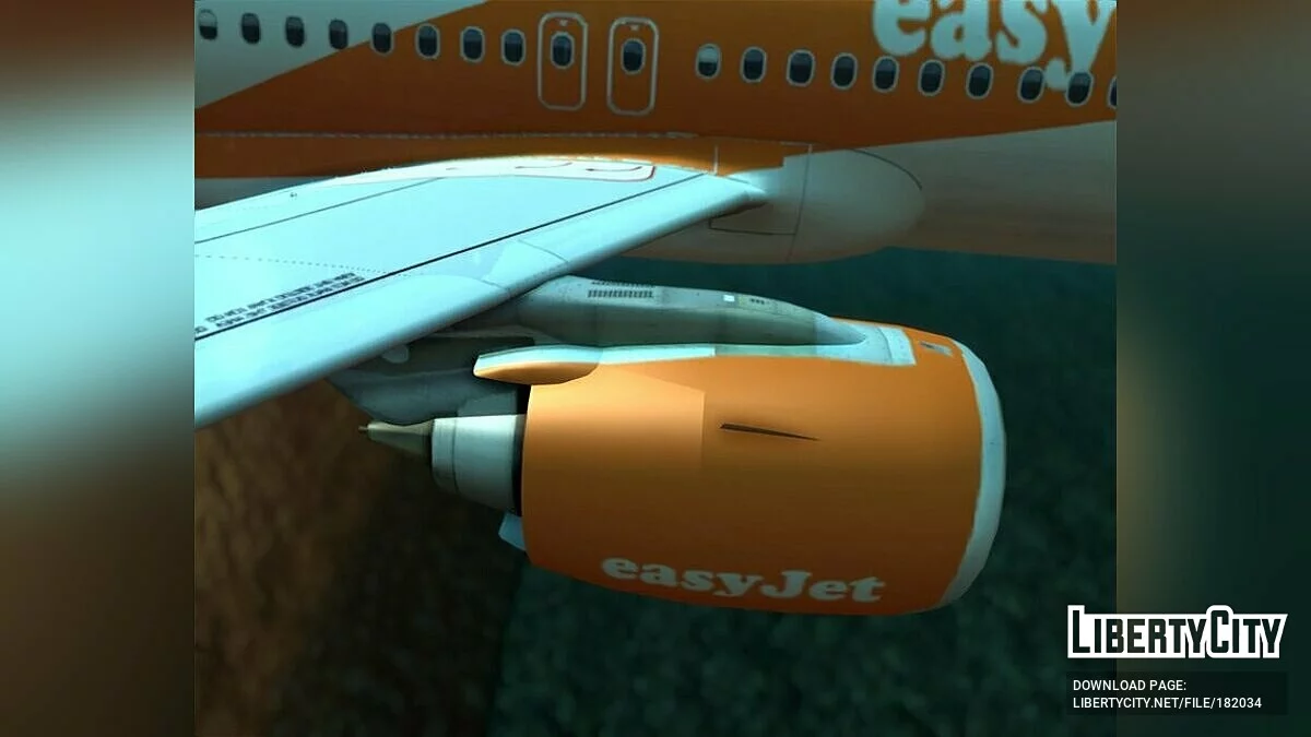 Airbus A320-200, A320NEO Easyjet / GTA San Andreas