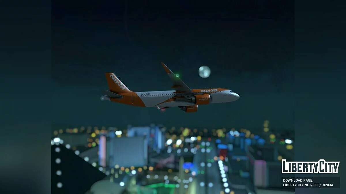 Airbus A320-200, A320NEO Easyjet / GTA San Andreas
